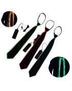 corbata y moño led